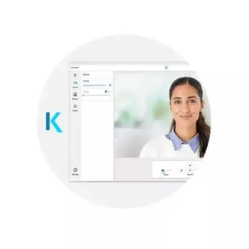 Kensington W1050 1080p webkamera s pevnou ohniskovou vzdialenosťou a širokouhlým objektívom
