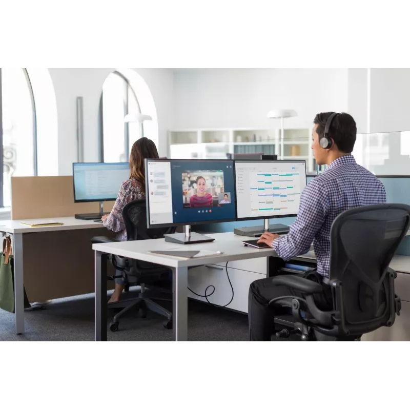 HP UC Wireless Duo headset, bezdrôtový, kancelária/call centrum, 310 g, headset, čierny