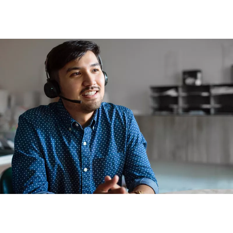 HP UC Wireless Duo headset, bezdrôtový, kancelária/call centrum, 310 g, headset, čierny