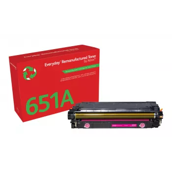 Everyday™ purpurový repasovaný toner Xerox kompatibilný s HP 651A 650A 307A (CE343A/CE273A/CE743A), štandardná kapacita