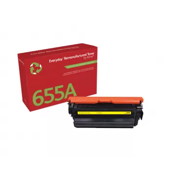 Everyday™ žltý repasovaný toner Xerox kompatibilný s HP 655A (CF452A), štandardná kapacita