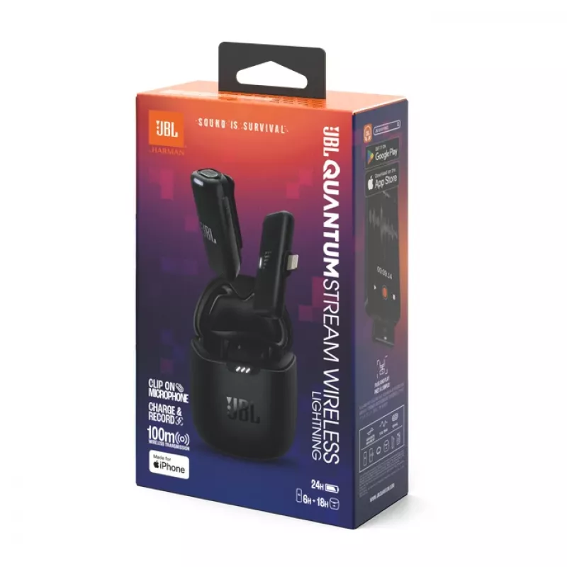 JBL JBLSTRMWLLGHTBLK mikrofón čierny
