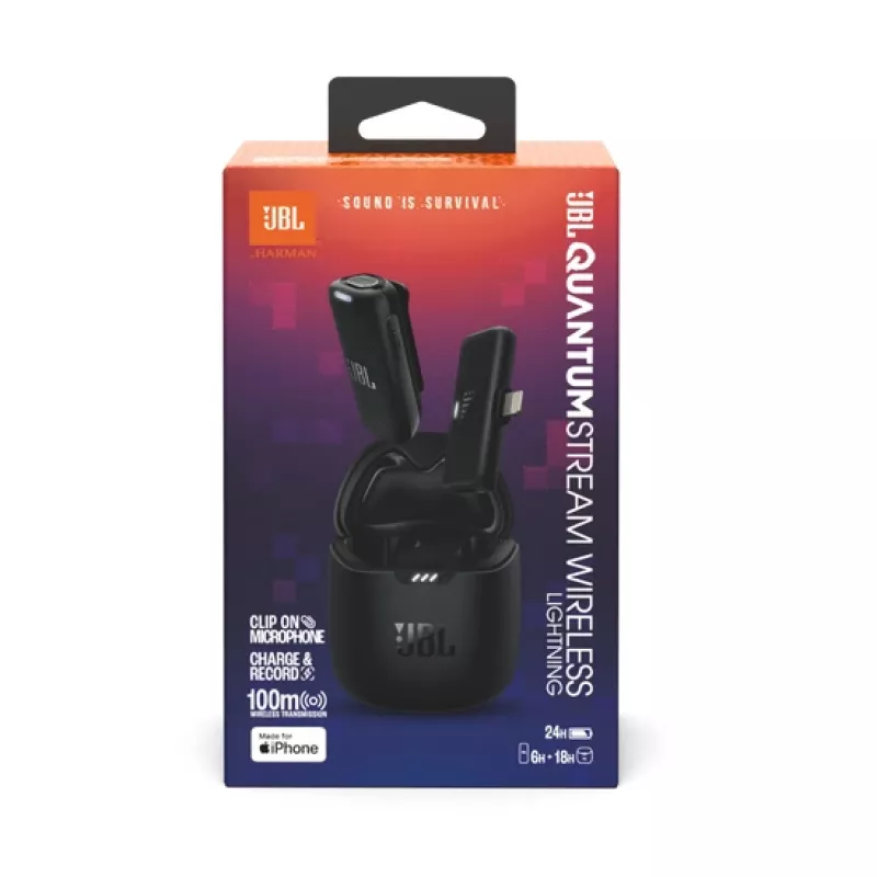 JBL JBLSTRMWLLGHTBLK mikrofón čierny