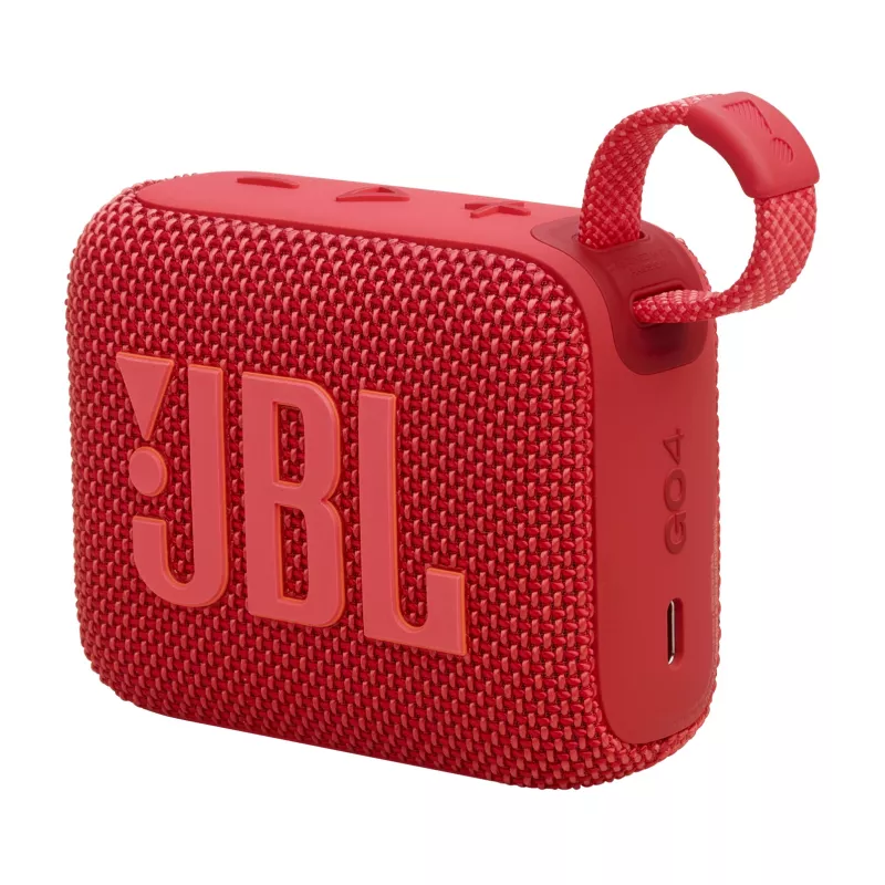 JBL Go 4 mono prenosný reproduktor červený 4,2 W