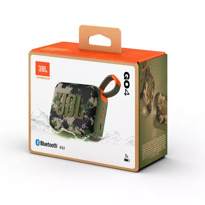JBL Go 4 Mono prenosný reproduktor maskáčový 4,2 W