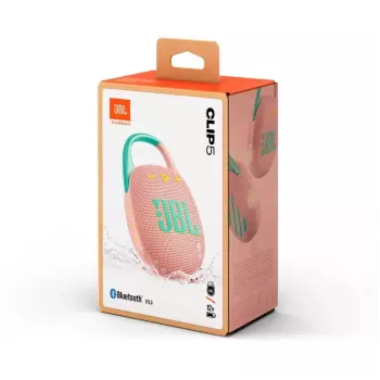 JBL Clip 5 prenosný Bluetooth reproduktor, ružový