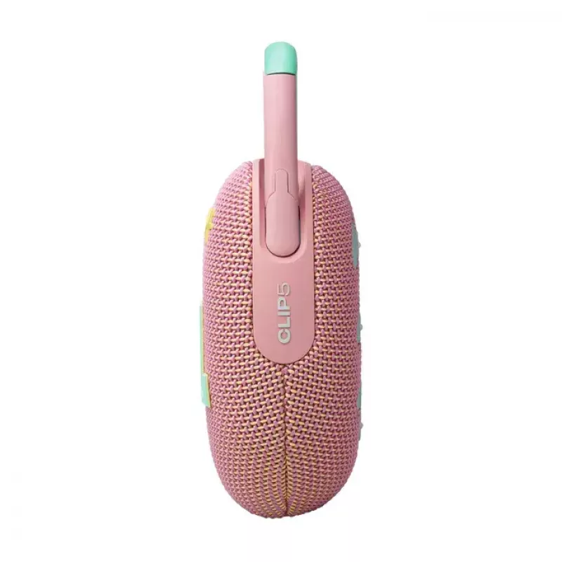 JBL Clip 5 prenosný Bluetooth reproduktor, ružový