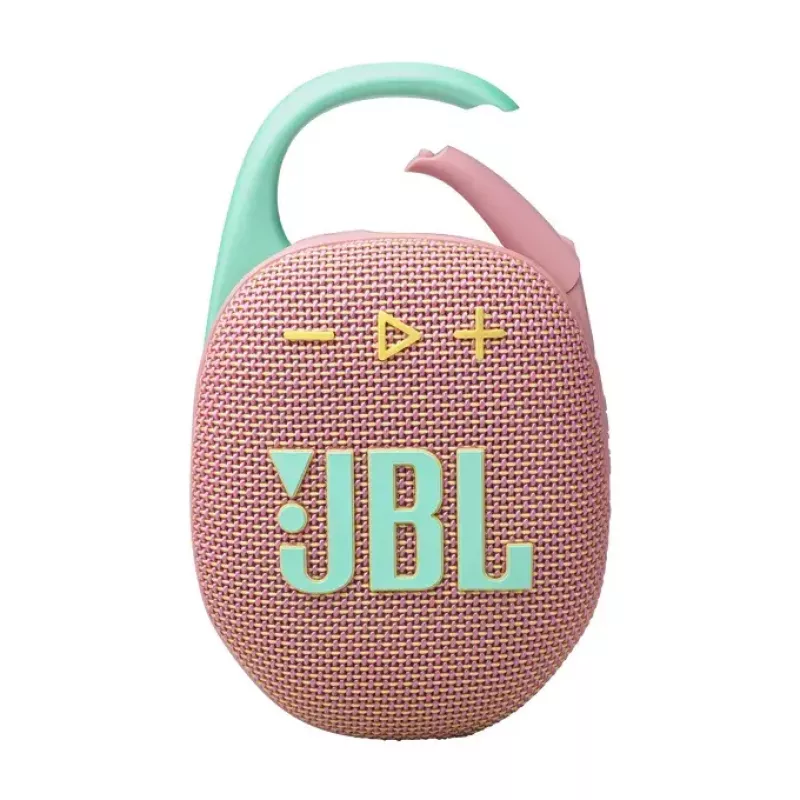JBL Clip 5 prenosný Bluetooth reproduktor, ružový