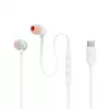 JBL Tune 310C headset káblový in-ear hovory/hudba USB Type-C biely