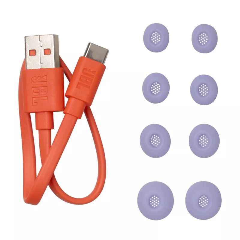 JBL Live Beam 3 headset bezdrôtový in-ear hovory/hudba/šport/každodenné použitie Bluetooth fialový