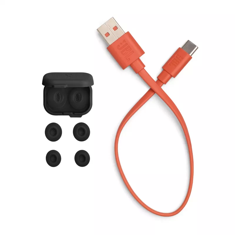 JBL Tune Flex 2 Ghost Edition headset True Wireless Stereo (TWS) in-ear hovory/hudba Bluetooth čierny