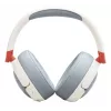 JBL Junior 470NC headset bezdrôtový cez hlavu hovory/hudba USB Type-C Bluetooth svetlosivý, biely