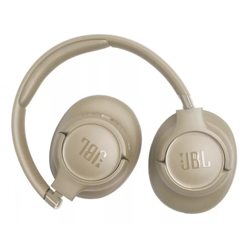 Headset JBL Tune 730BT bezdrôtový Bluetooth supra-aural, 20–20000 Hz, 218,2 g, béžový