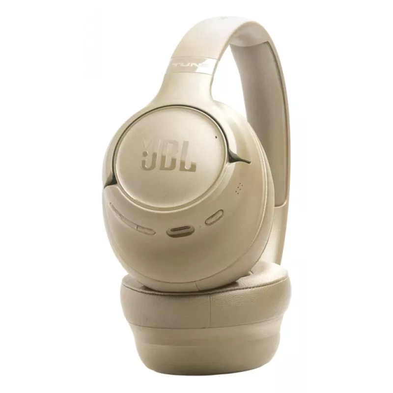 Headset JBL Tune 730BT bezdrôtový Bluetooth supra-aural, 20–20000 Hz, 218,2 g, béžový