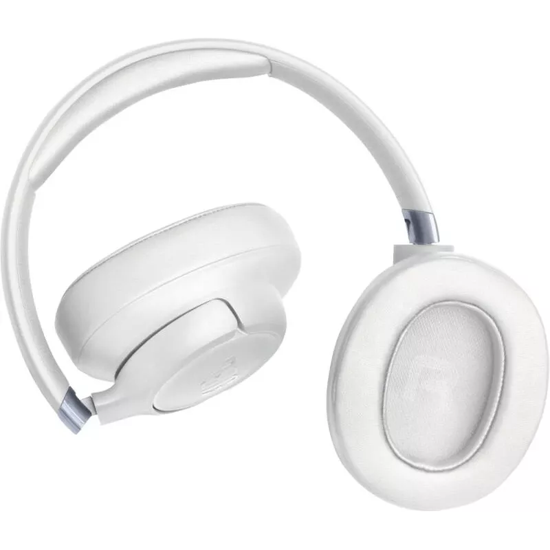 JBL Tune 780NC headset káblový a bezdrôtový cez hlavu hovory/hudba USB Type-C Bluetooth biely
