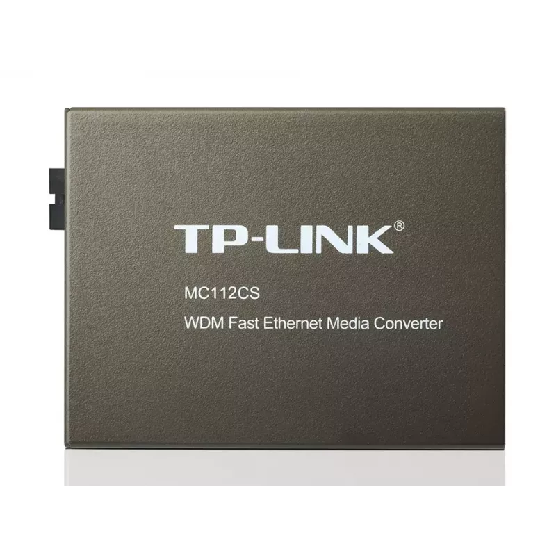 TP-Link MC112CS sieťový mediálny konvertor 100 Mbit/s Singlemode čierny
