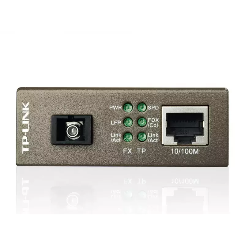 TP-Link MC112CS sieťový mediálny konvertor 100 Mbit/s Singlemode čierny