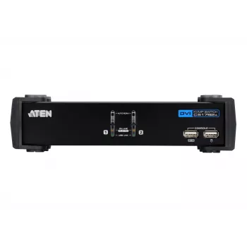 ATEN CS1762A KVM prepínač čierny
