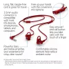 HP Earbuds čierny Headset 150, káblový, hovory/hudba, 20 - 20000 Hz, 15 g, headset, čierna
