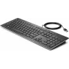 HP USB Premium klávesnica, full-size (100 %), káblová, USB, membránová, čierna