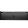 HP USB Premium klávesnica, full-size (100 %), káblová, USB, membránová, čierna