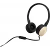 HP Stereo Headset H2800 (čierna so seidengold), káblový, hovory/hudba, 125 g, headset, čierna, zlatá