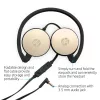 HP Stereo Headset H2800 (čierna so seidengold), káblový, hovory/hudba, 125 g, headset, čierna, zlatá