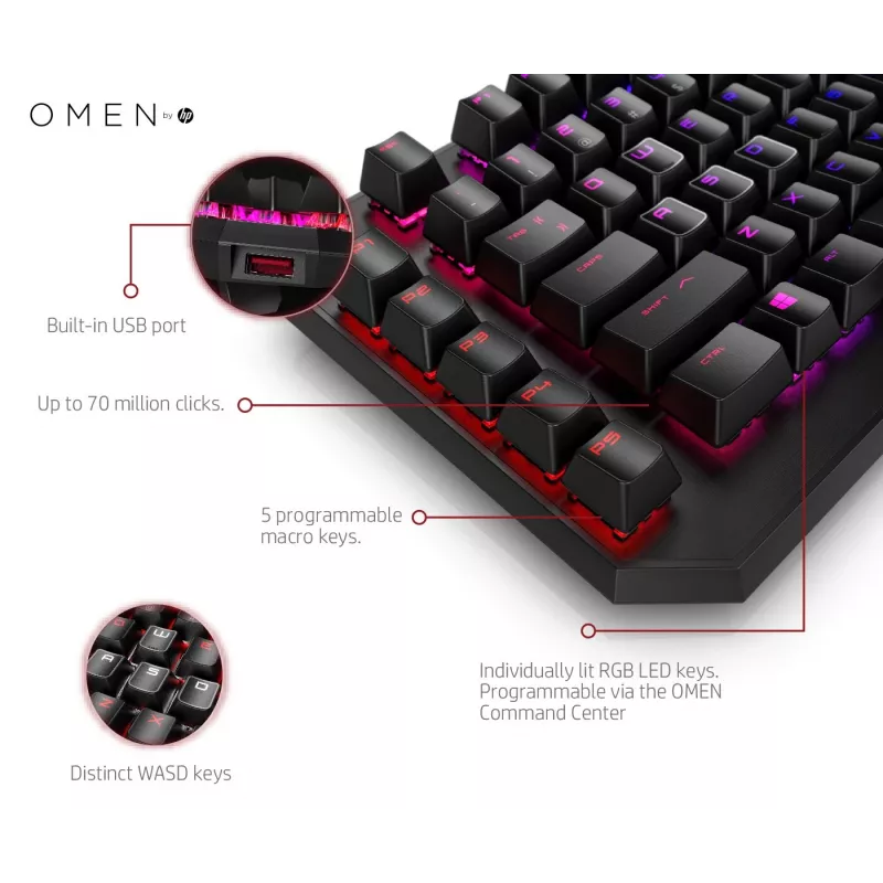 HP OMEN by Sequencer klávesnica