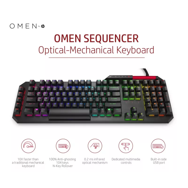 HP OMEN by Sequencer klávesnica