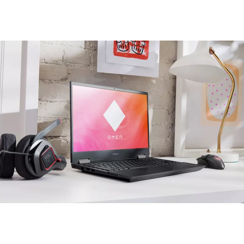 HP OMEN by Reactor myš, pravá ruka, optická, USB Type-A, 16000 DPI, 0,2 ms, čierna