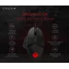 HP OMEN by Reactor myš, pravá ruka, optická, USB Type-A, 16000 DPI, 0,2 ms, čierna
