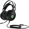 HP Pavilion Gaming headset 600, káblový, gaming, 360 g, headset, čierna, zelená