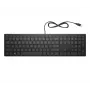 HP Pavilion káblová klávesnica 300, plná veľkosť (100%), káblová, USB, mechanická, čierna