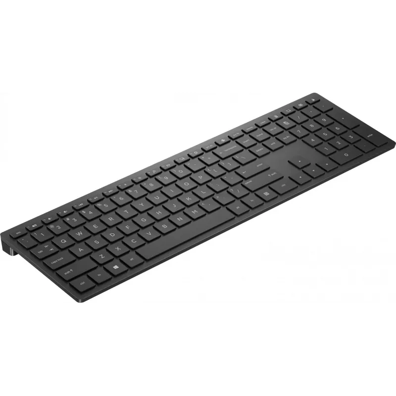 HP Pavilion bezdrôtová klávesnica 600 čierna, plná veľkosť (100%), bezdrôtová, RF Wireless, čierna
