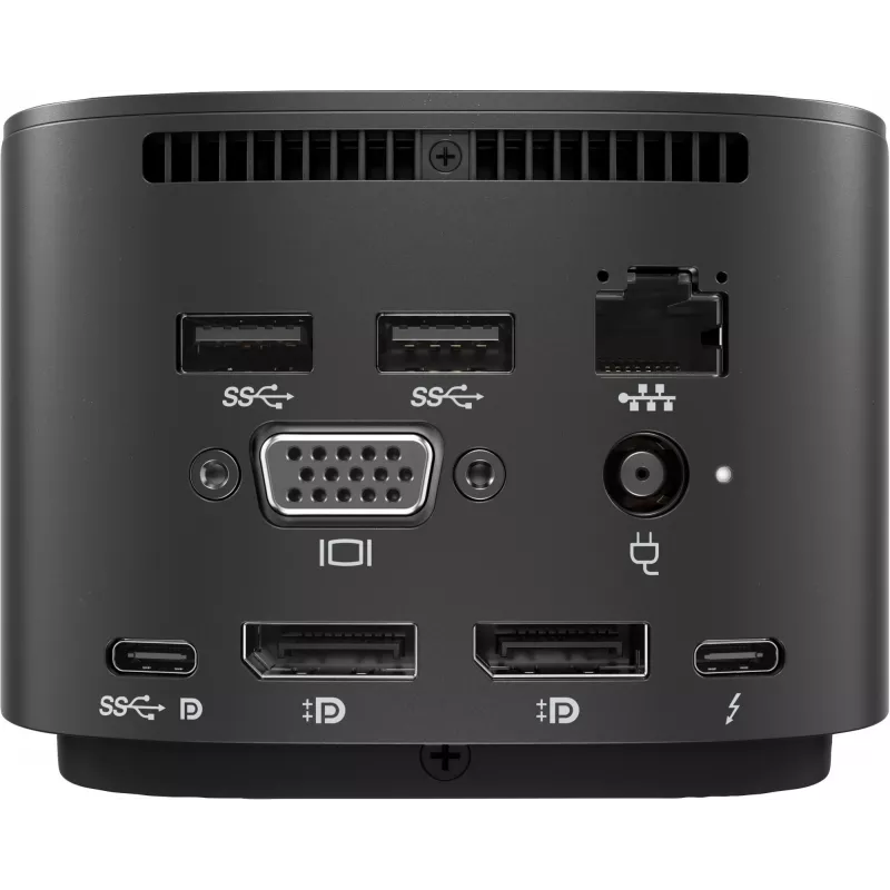 HP Thunderbolt Dock G2 s combo káblom, káblový, Thunderbolt, čierna, Kensington, Čína, HP
