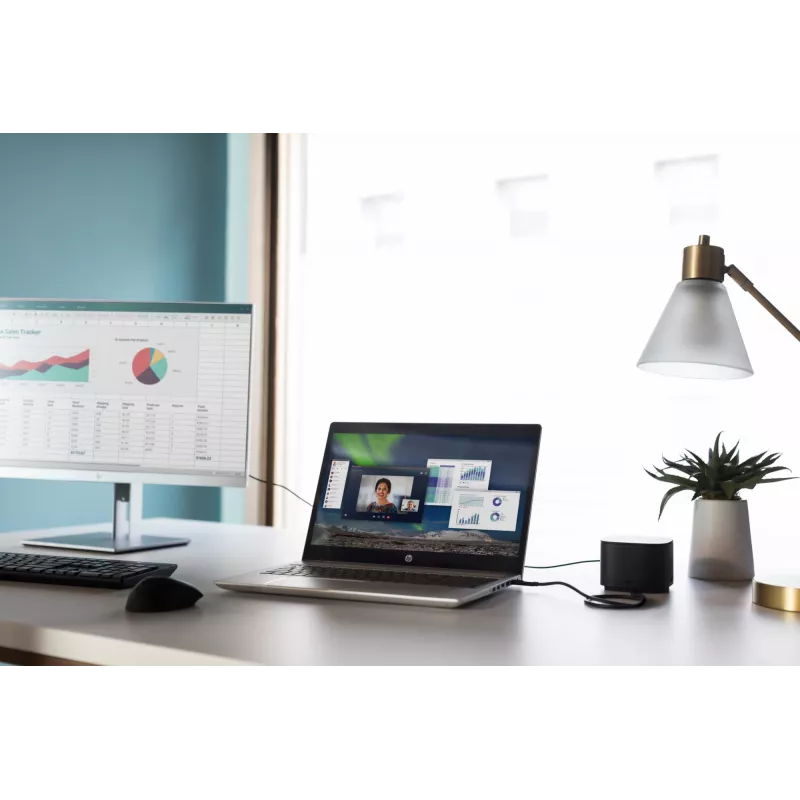 HP Thunderbolt Dock G2 s combo káblom, káblový, Thunderbolt, čierna, Kensington, Čína, HP