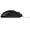 HP Pavilion Gaming myš 300, obojručná, optická, USB Type A, 5000 dpi, čierna, zelená
