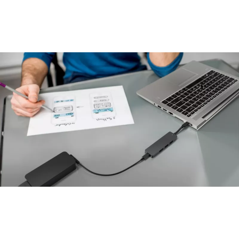 HP ENVY USB-C hub USB 3.2 Gen 1 (3.1 Gen 1) Type-C