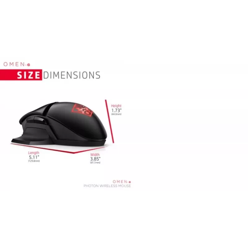 Myš HP OMEN by Photon Wireless Bluetooth USB Type-A