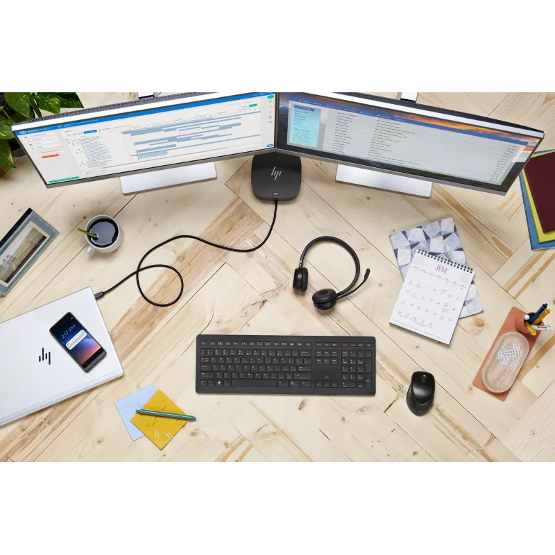 HP USB-C Dock G5, káblový, USB 3.2 Gen 1 (3.1 Gen 1) Type-C, čierna, čierna, Čína, Thajsko, Mexiko, HP