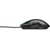 HP X220 podsvietená herná myš, obojručná, optická, USB Type-A, 3600 DPI, čierna
