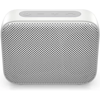 HP strieborný Bluetooth reproduktor 350, bezdrôtový, biely, univerzálny, vstavaná batéria, 180 g, 78,5 mm