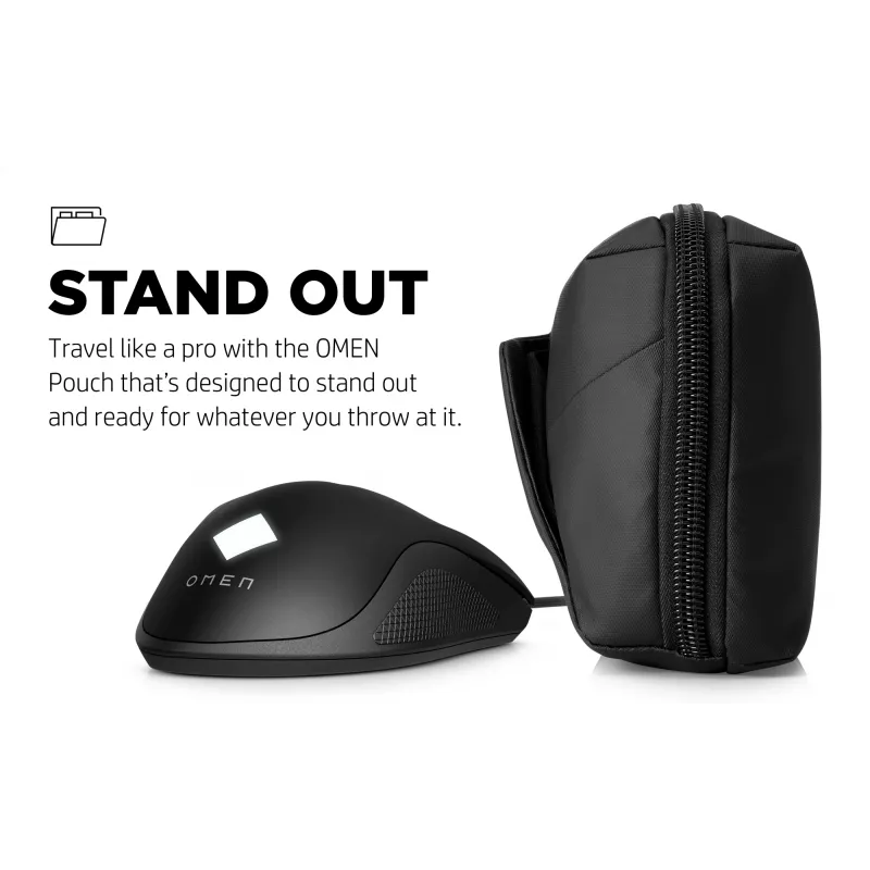 HP OMEN Transceptor taška, nylon, 230 mm, 160 mm, 70 mm, 160 g, čierna