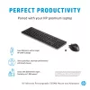 HP Wireless Rechargeable 950MK myš a klávesnica, full-size, bezdrôtová, mechanická