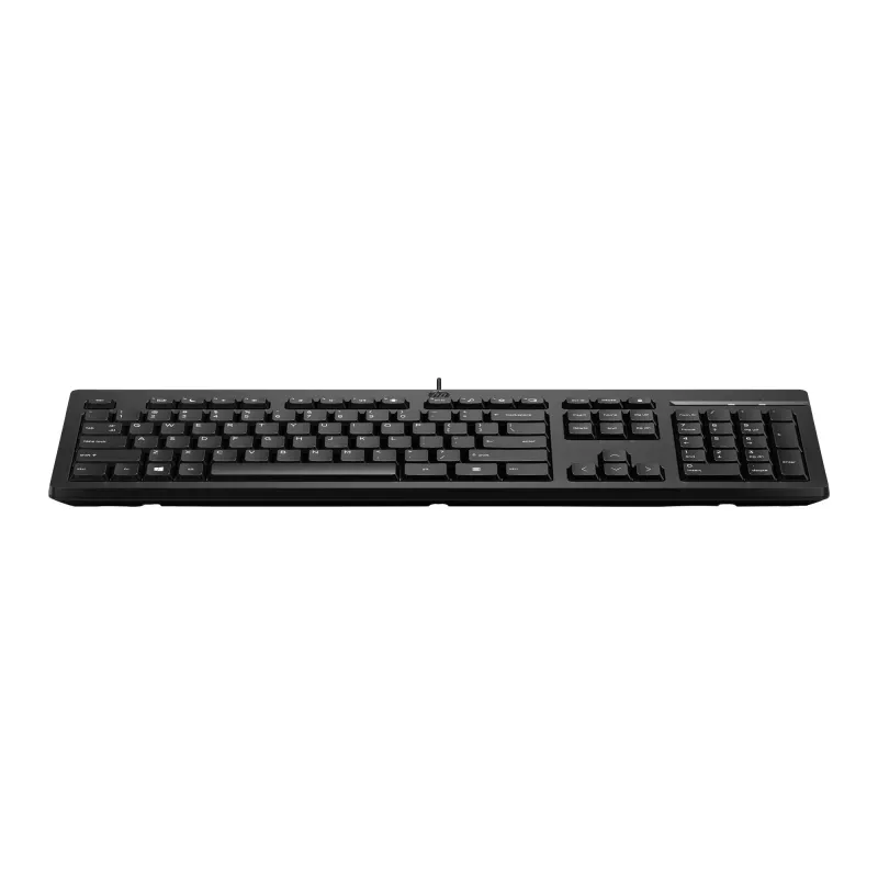 HP 125 káblová klávesnica full-size USB membránová QWERTY čierna