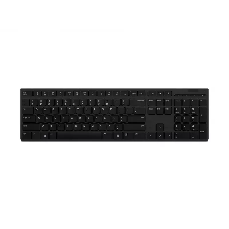 Lenovo 4Y41K04031 klávesnica kancelárska RF Wireless + Bluetooth US English sivá