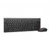 Lenovo 4X31R64497 klávesnica a myš v balení kancelárska RF Wireless nordická čierna