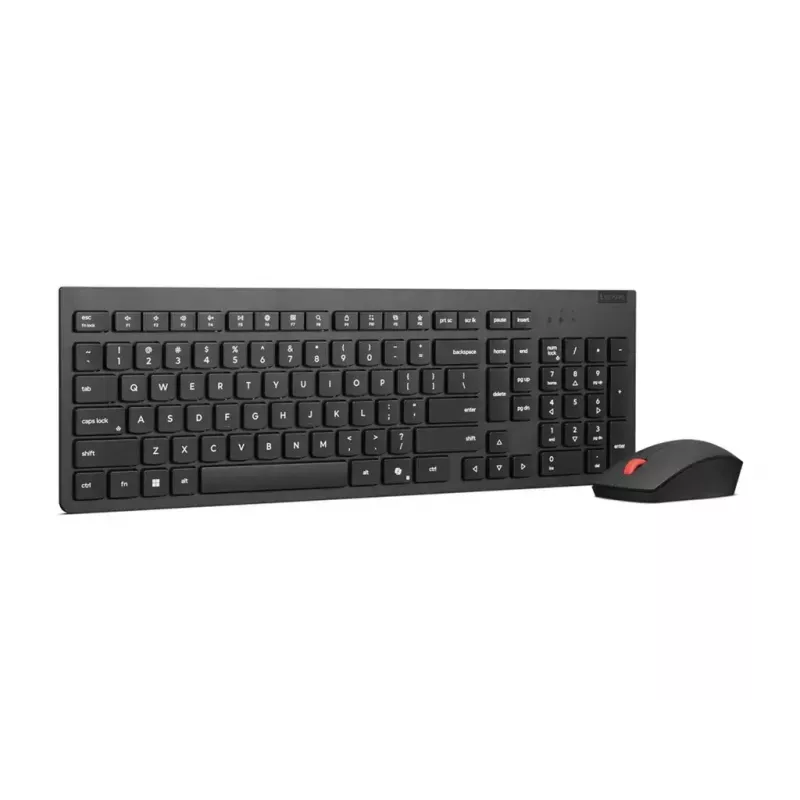 Lenovo 4X31R64497 klávesnica a myš v balení kancelárska RF Wireless nordická čierna