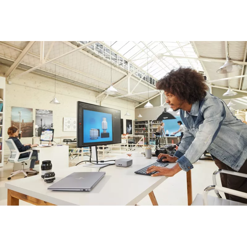 HP 975 Dual-Mode bezdrôtová klávesnica plnorozmerová RF Wireless Bluetooth čierna