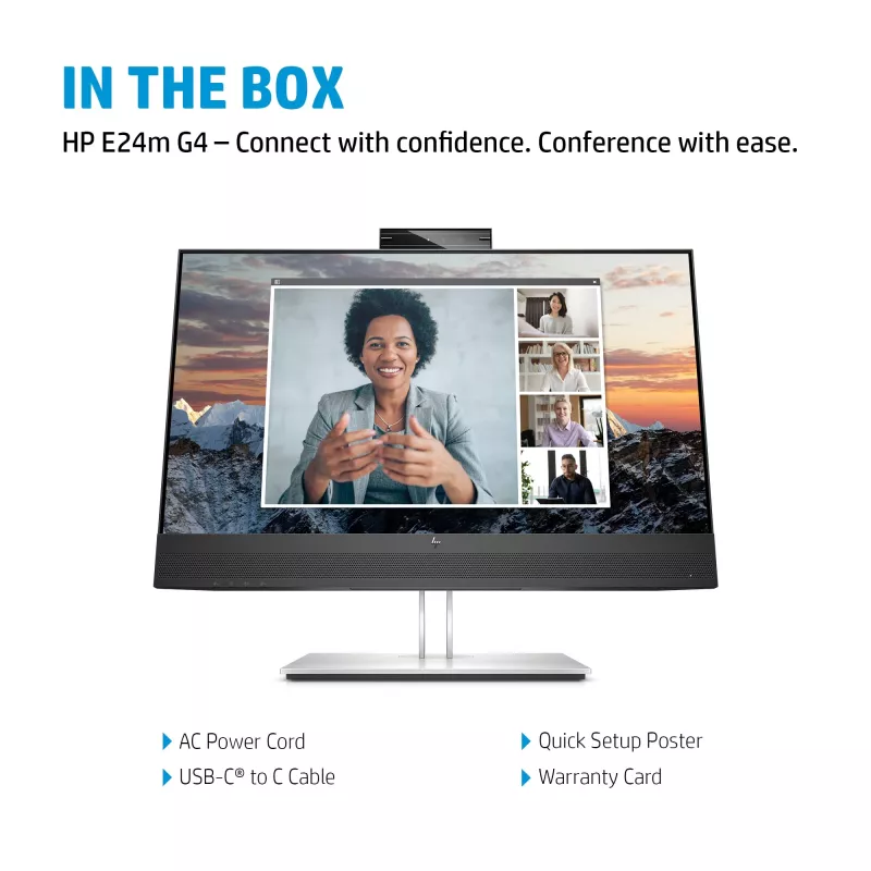 HP E24m G5 23,8-palcový Full HD monitor, 1920x1080 (40Z32E9#ABB)